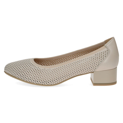 Pantofi Caprice 22501-44-404 Cream Nappa