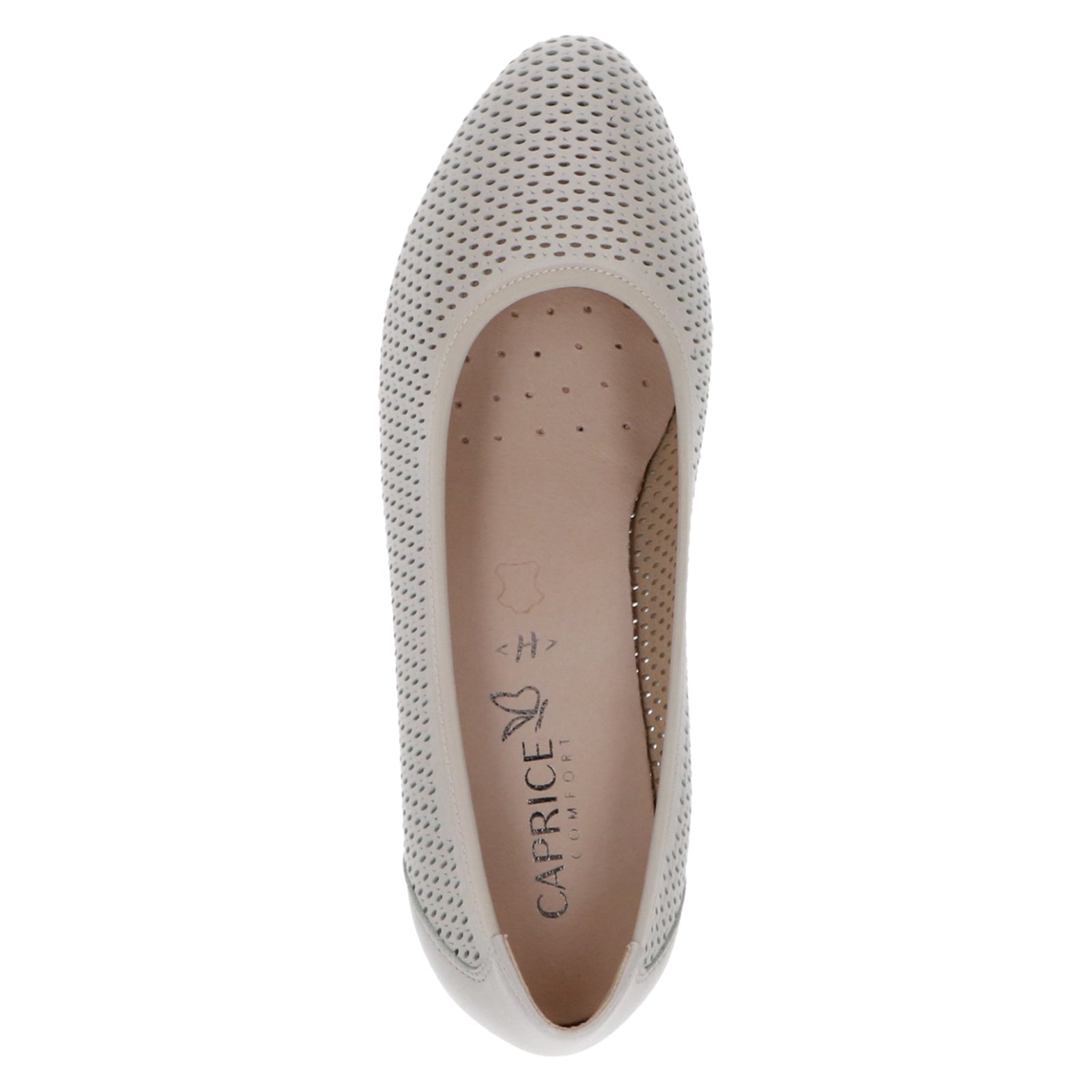 Pantofi Caprice 22501-44-404 Cream Nappa