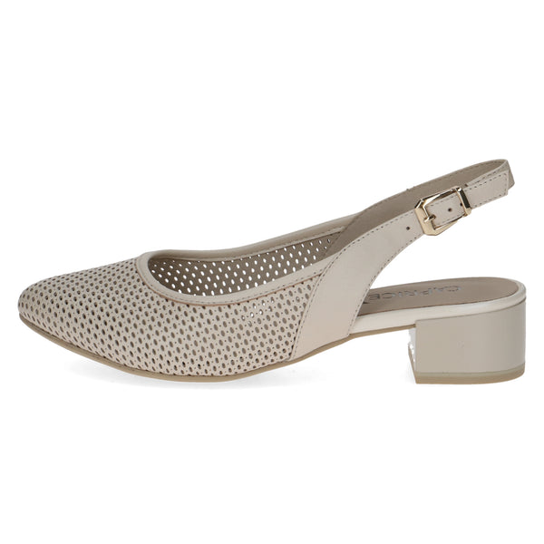 Pantofi Caprice 29602-44-404 Cream Nappa