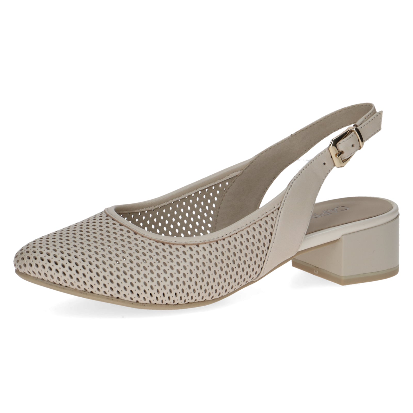 Pantofi Caprice 29602-44-404 Cream Nappa Imagine principală a produsului