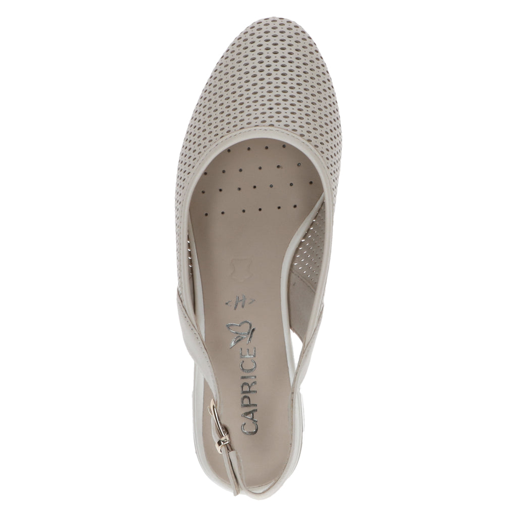 Pantofi Caprice 29602-44-404 Cream Nappa