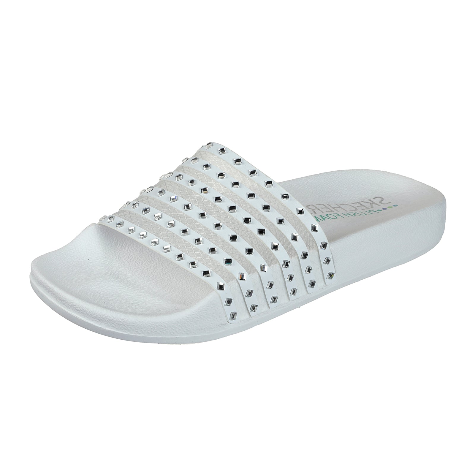 Papuci Skechers 119194 WHT Imagine principală a produsului