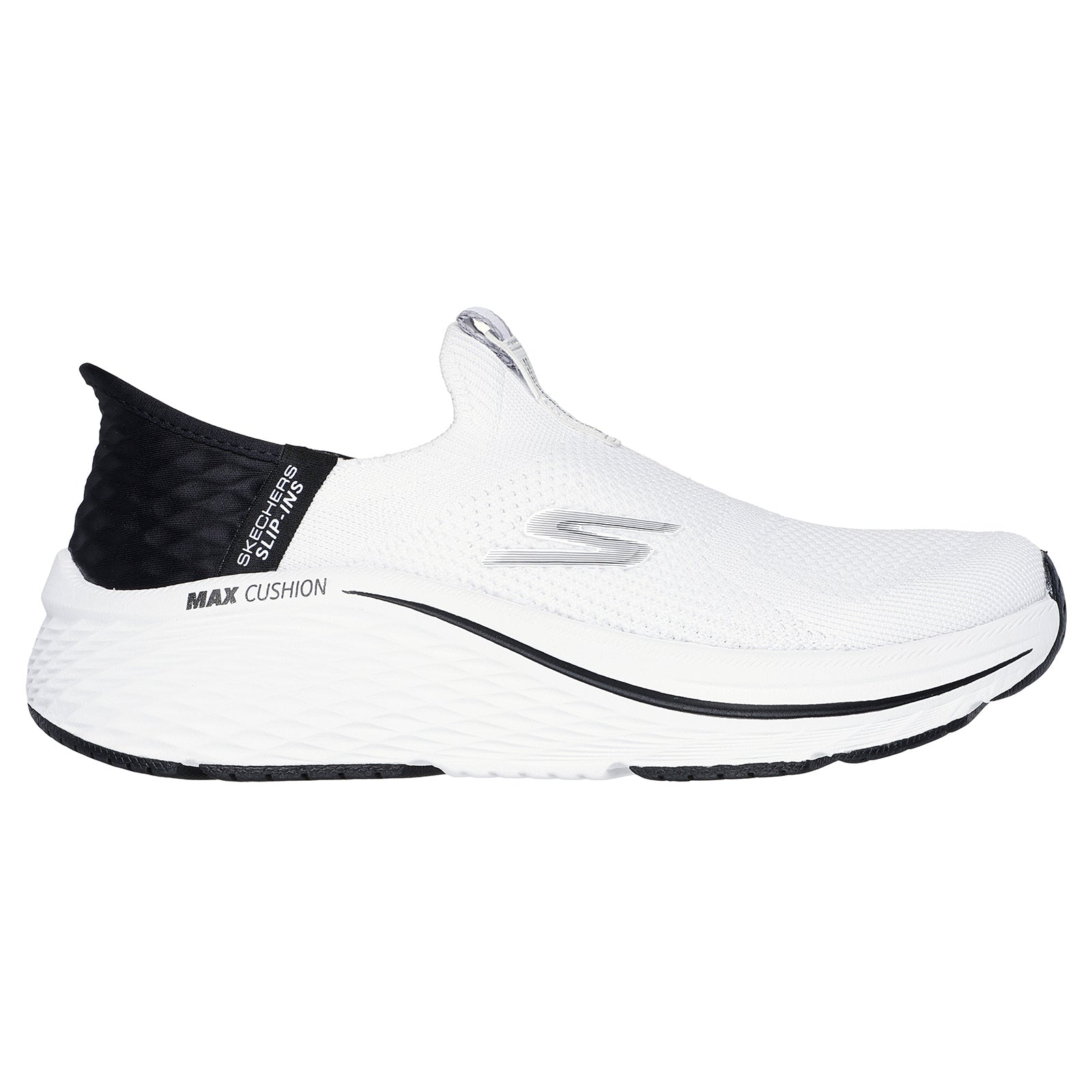 Pantofi Skechers Slip-Ins Max Cushioning 129611 WBK