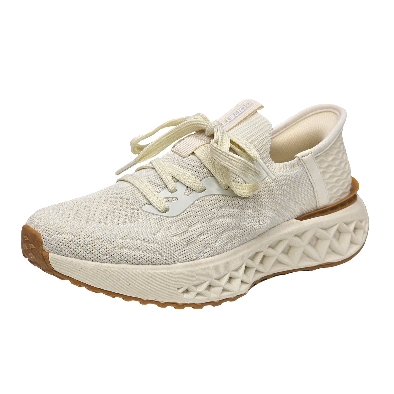 Pantofi Goretti D100-CL27973 Bej Imagine principală a produsului