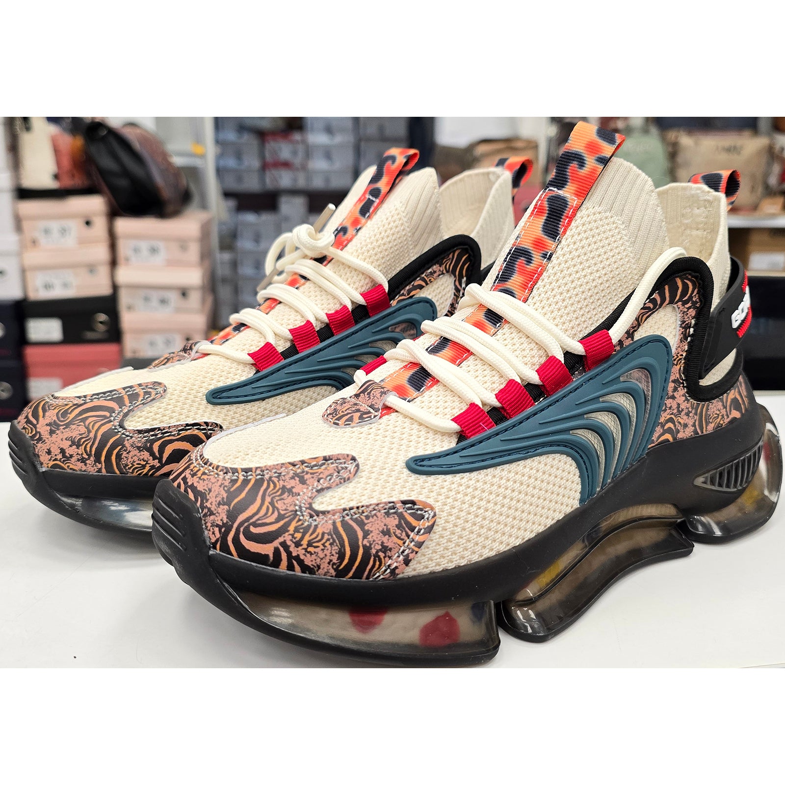 Pantofi Goretti D100-CL31091 Bej Imagine secundară a produsului