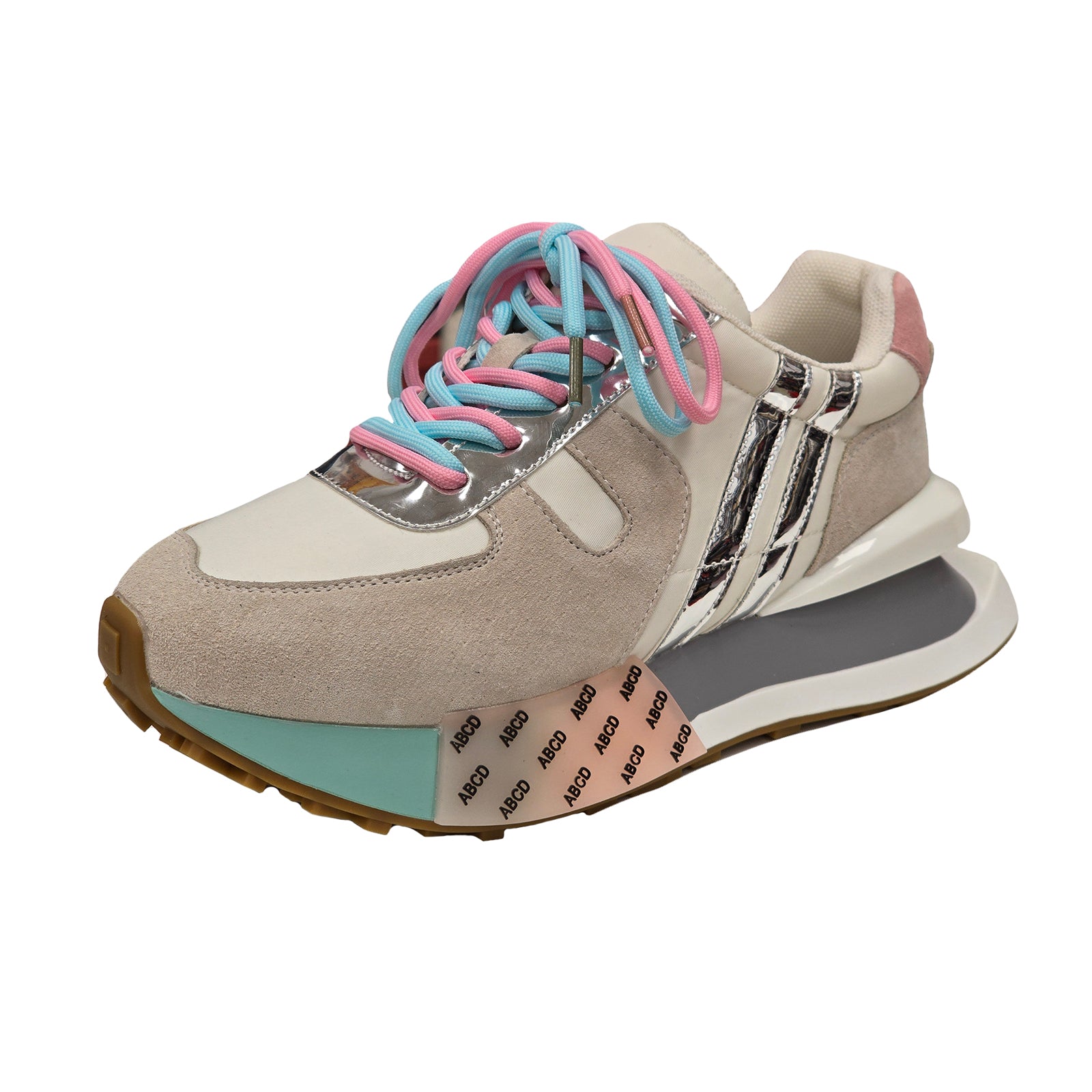 Pantofi Feeling 3578 Silver