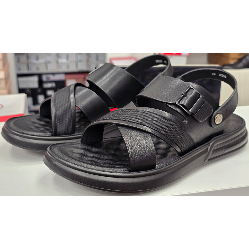 Sandale barbati Mels 95027 Black
