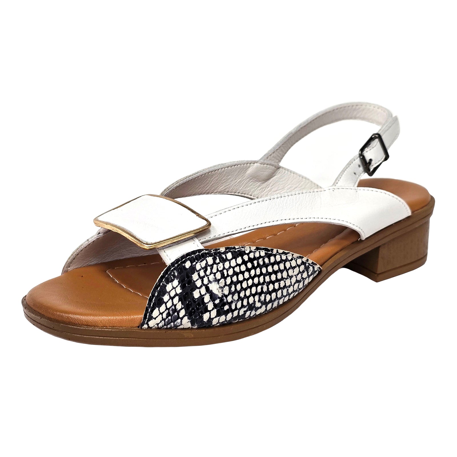 Sandale Anna Viotti D42-6020 Albe Imagine principală a produsului