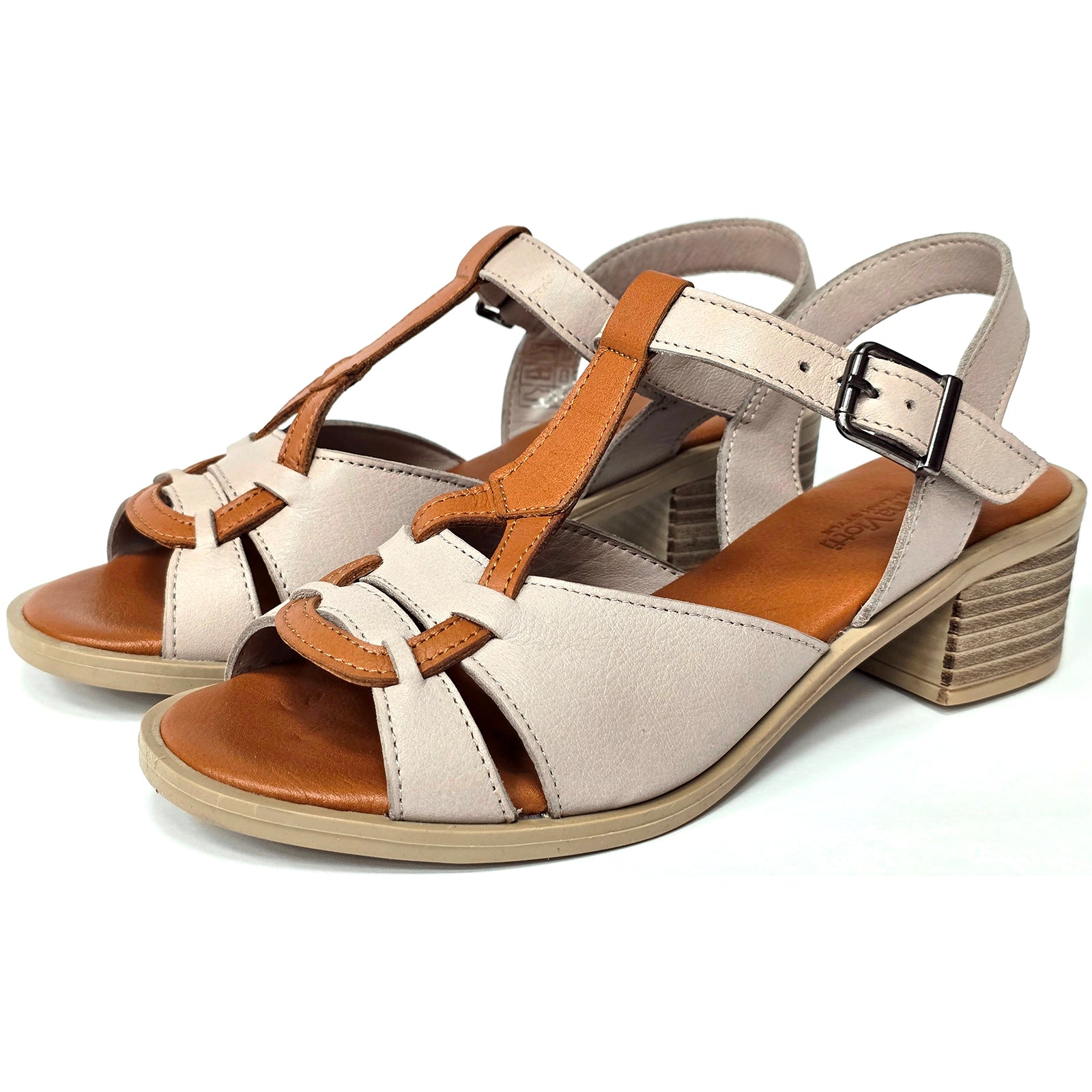 Sandale Anna Viotti D42-9004 Grey Taba Imagine secundară a produsului