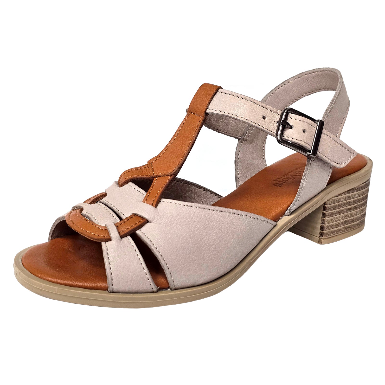Sandale Anna Viotti D42-9004 Grey Taba Imagine principală a produsului