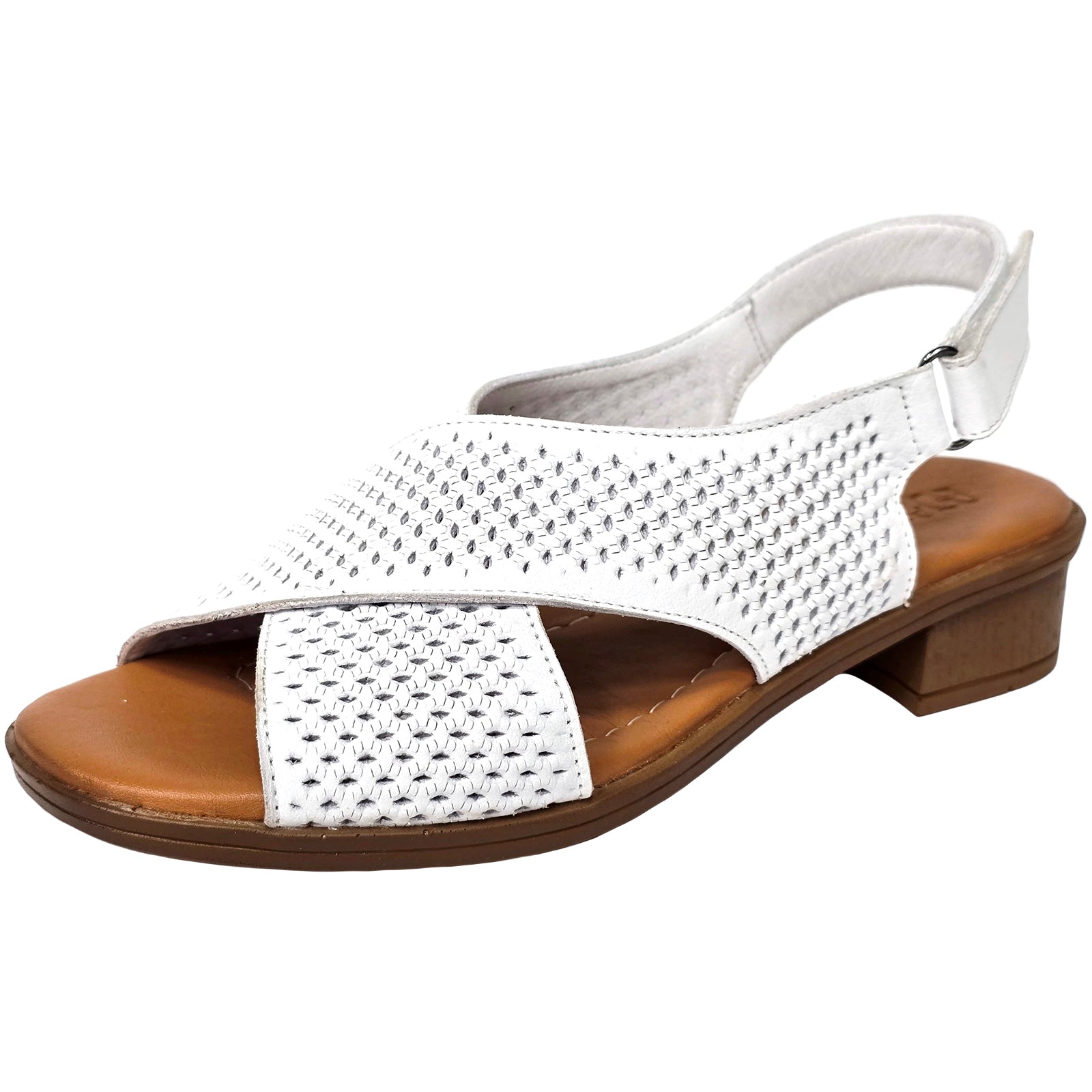 Sandale Anna Viotti D42-6004 Albe Imagine principală a produsului