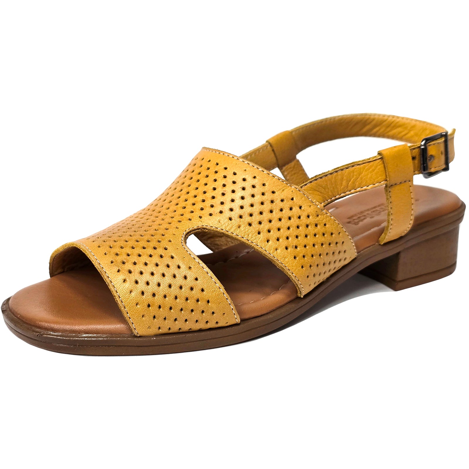 Sandale Anna Viotti D42-6034 Curry Imagine principală a produsului