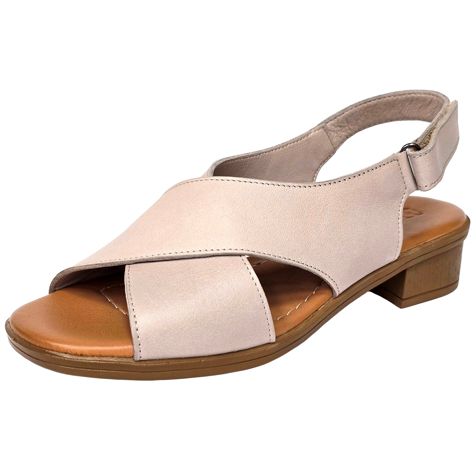 Sandale Anna Viotti D42-6004 Silver Grey Imagine principală a produsului