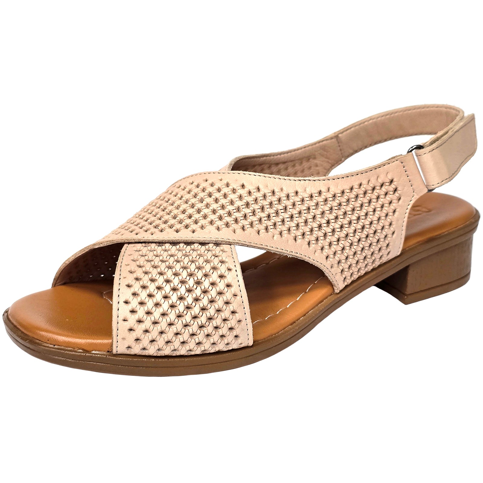 Sandale Anna Viotti D42-6004 Bej Imagine principală a produsului