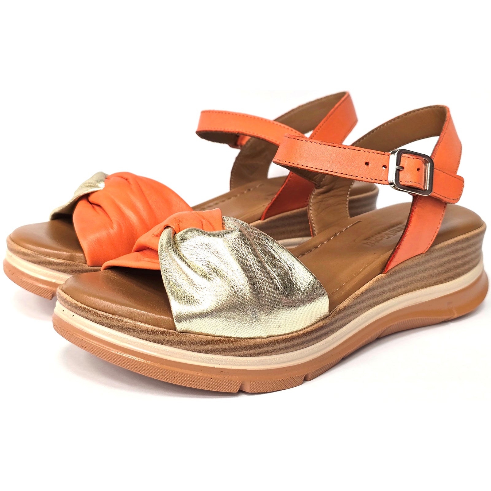 Sandale Anna Viotti D22-S571 Orange