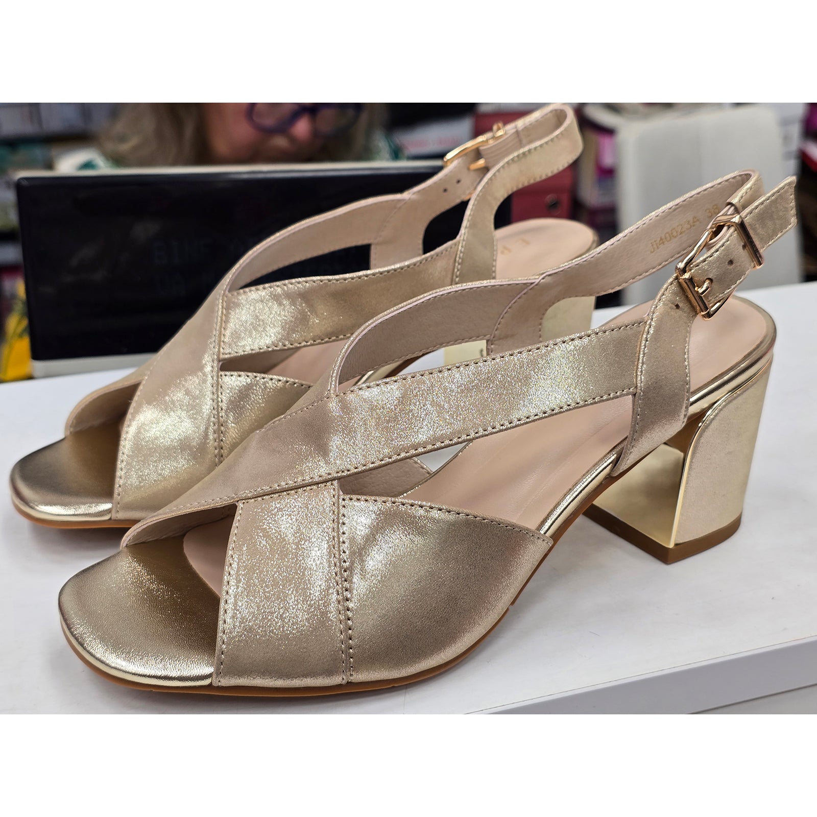 Sandale Epica JIJI40023A 12-I Gold Imagine secundară a produsului