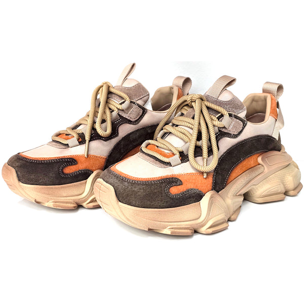 Pantofi Franco Gerardo Y5758-2 Cream/Orange