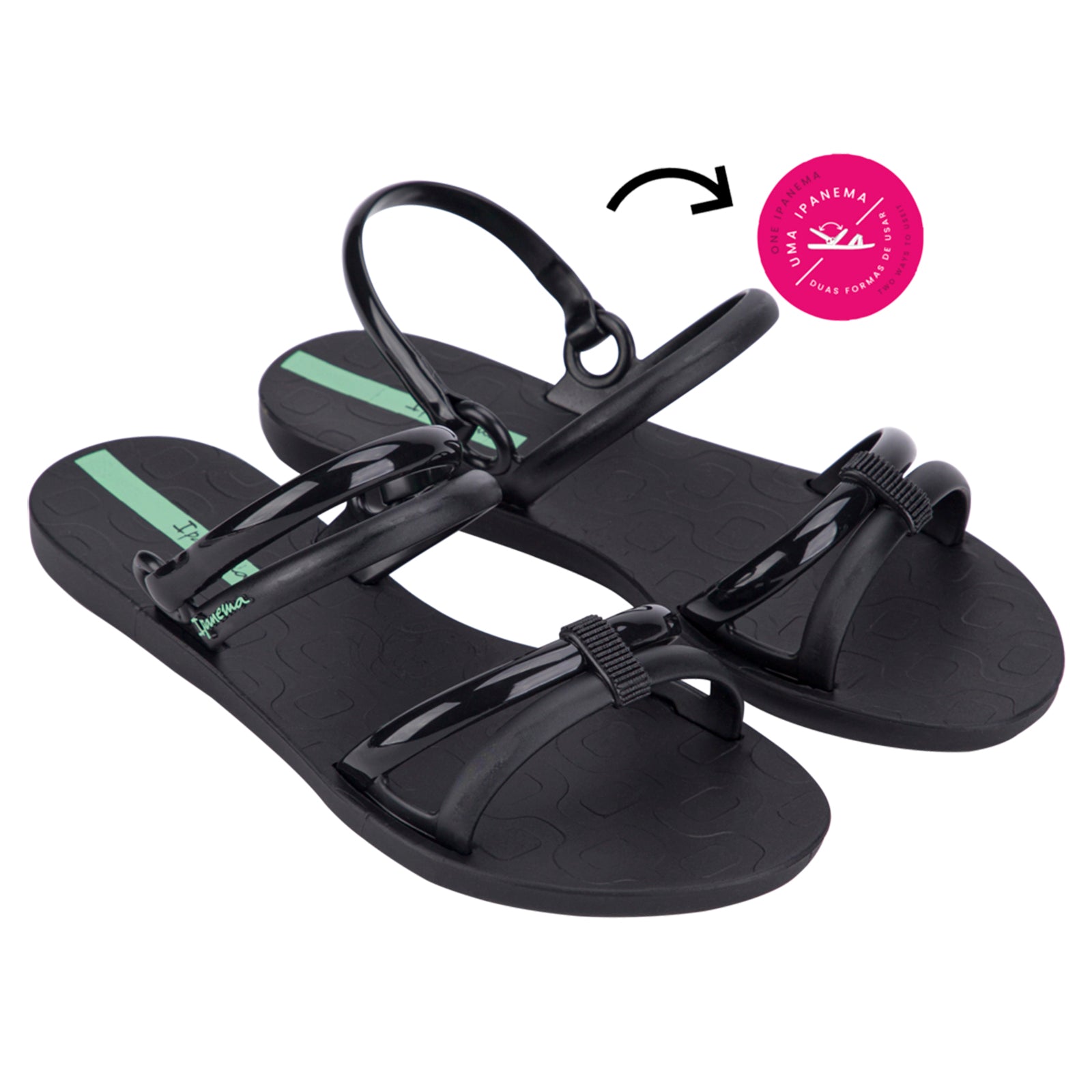 Papuci Ipanema 26956 Black Imagine secundară a produsului