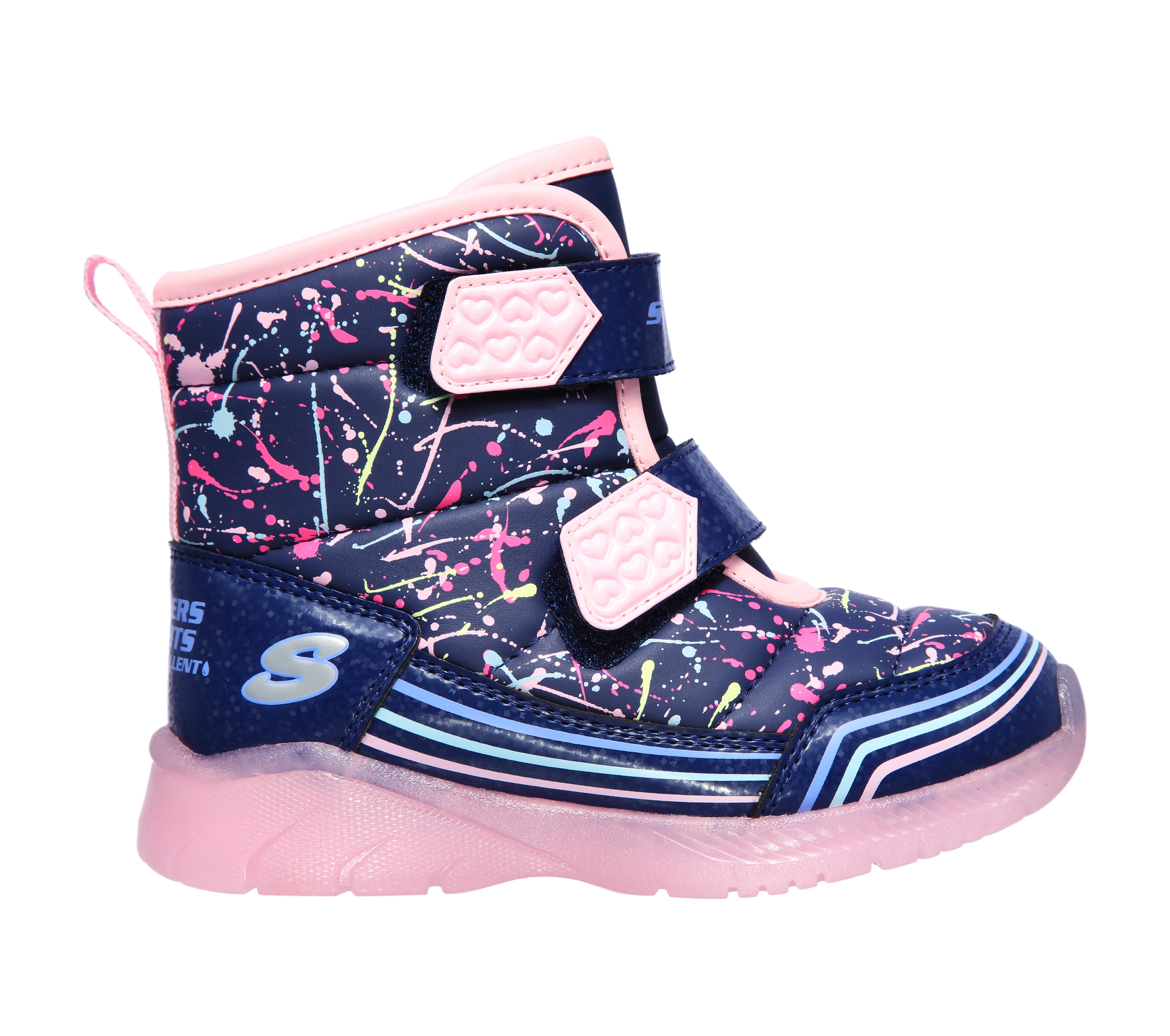 Ghete copii Skechers Illumi 302653N/NVMT