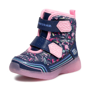 Ghete copii Skechers Illumi 302653N/NVMT