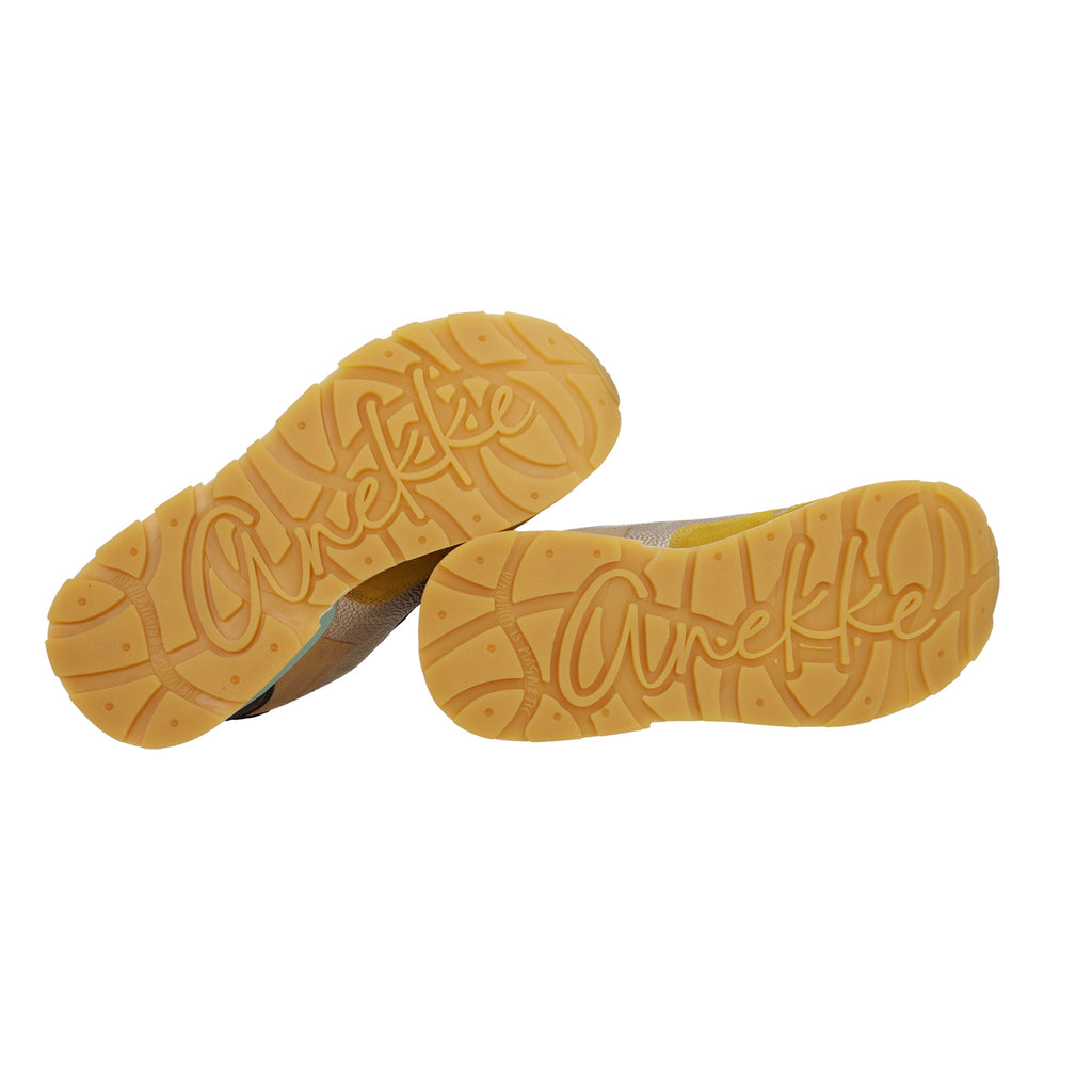 Pantofi Anekke Lisboa 423 Yellow&Gold
