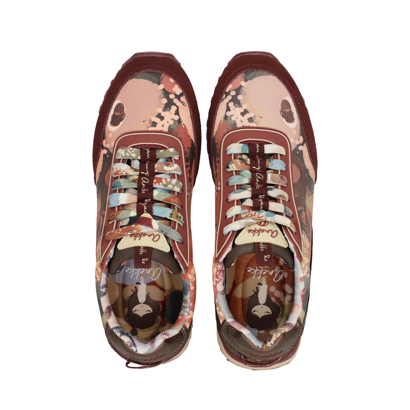 Pantofi Anekke 43307 Burgundy Imagine secundară a produsului