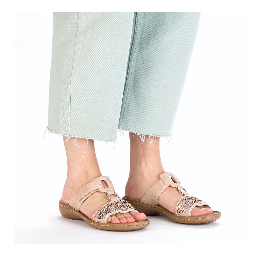 Papuci Rieker 608K2-31