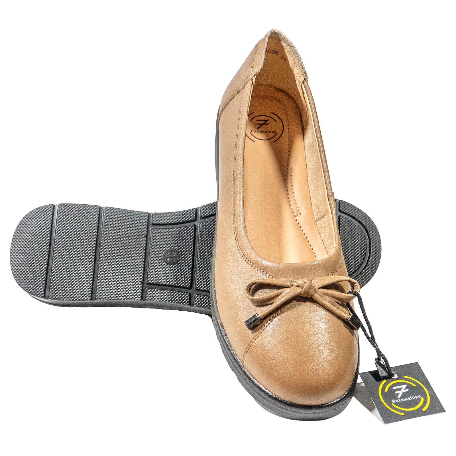 Pantofi Formazione 31038 Apricot