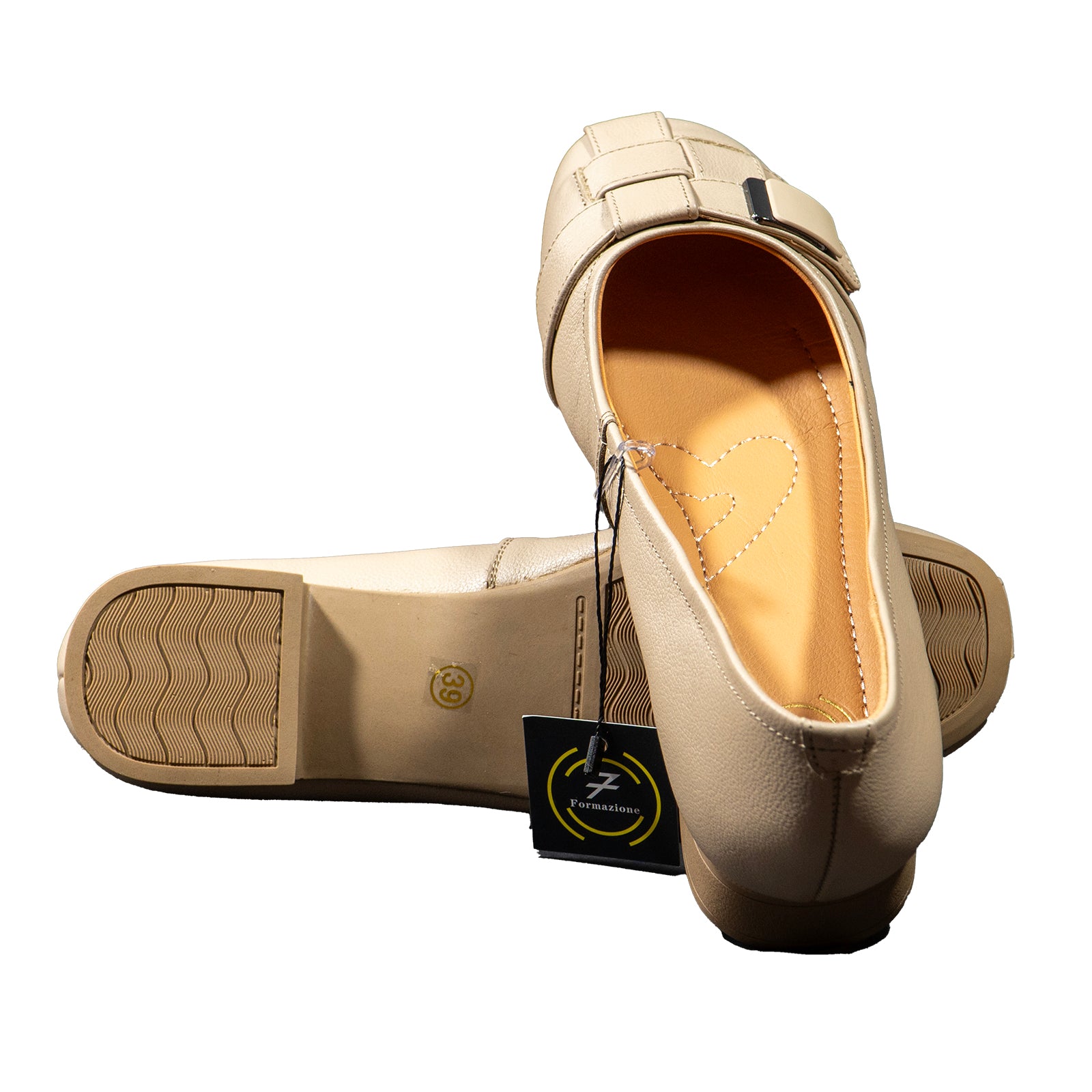 Pantofi Formazione 91127 Bej