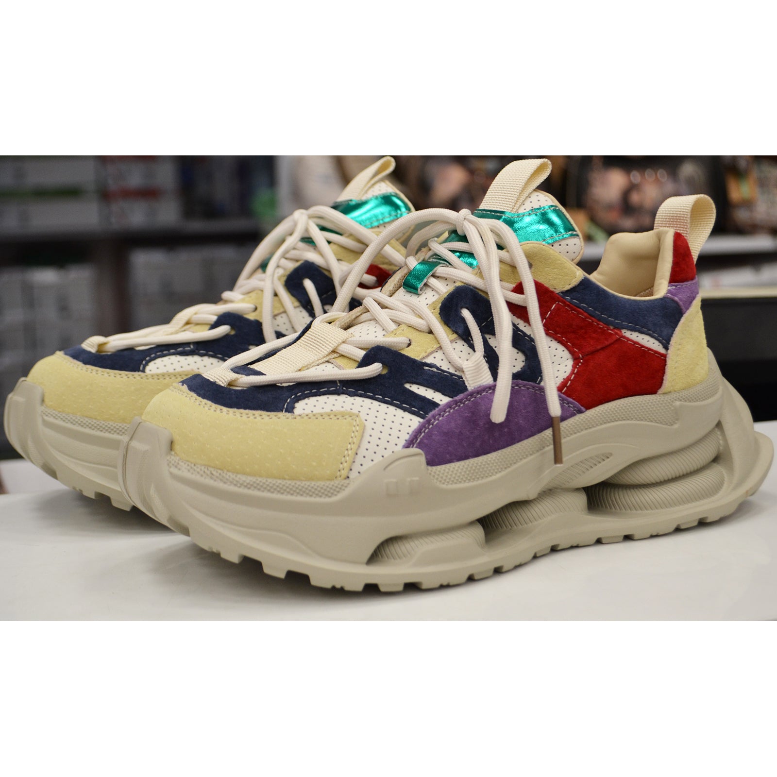 Pantofi Franco Gerardo 36899 Green Imagine secundară a produsului