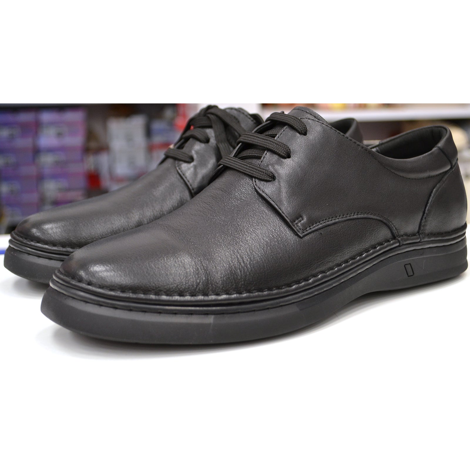 Pantofi barbati Mels B23119 Black Imagine secundară a produsului