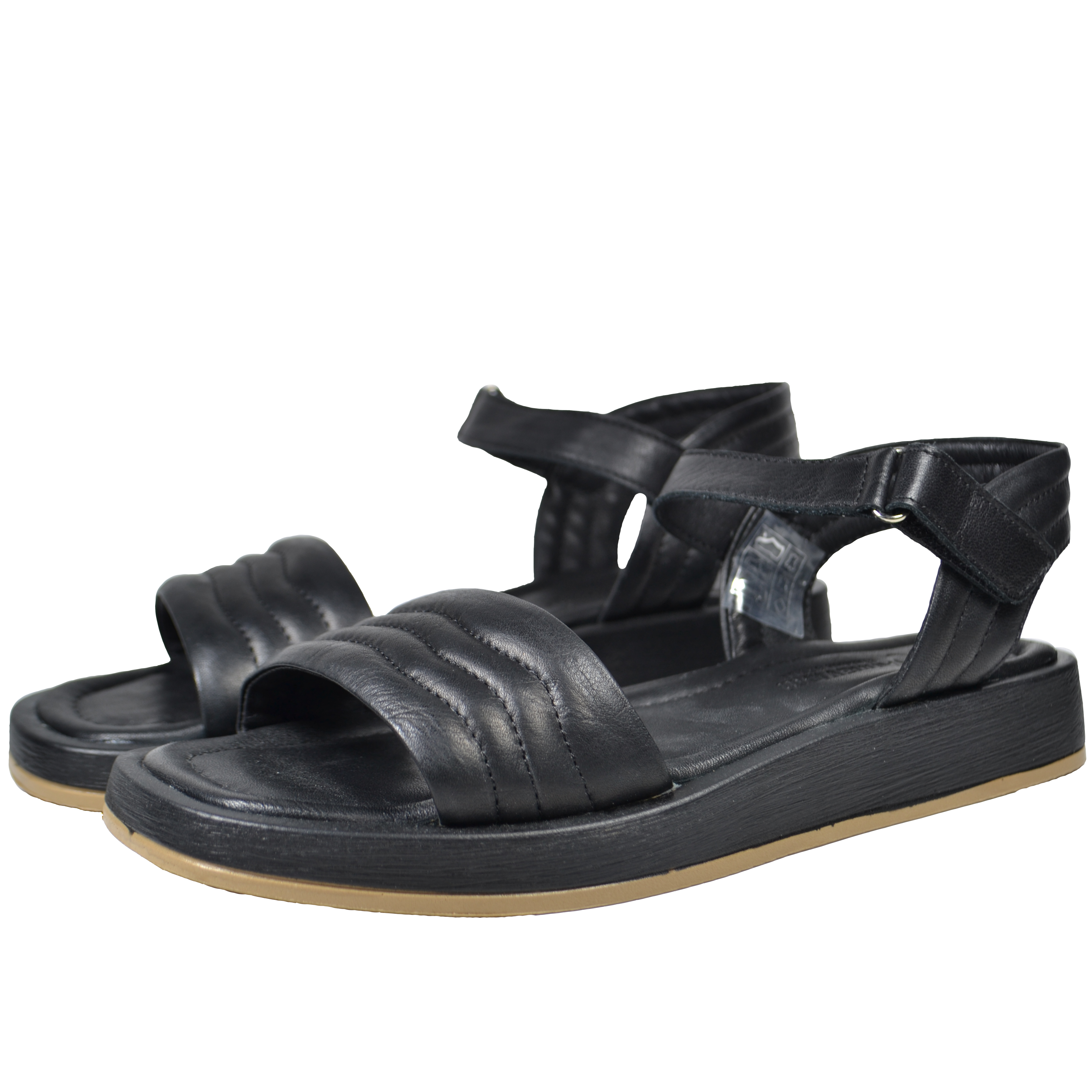 Sandale Anna Viotti 1408 Negre Imagine secundară a produsului