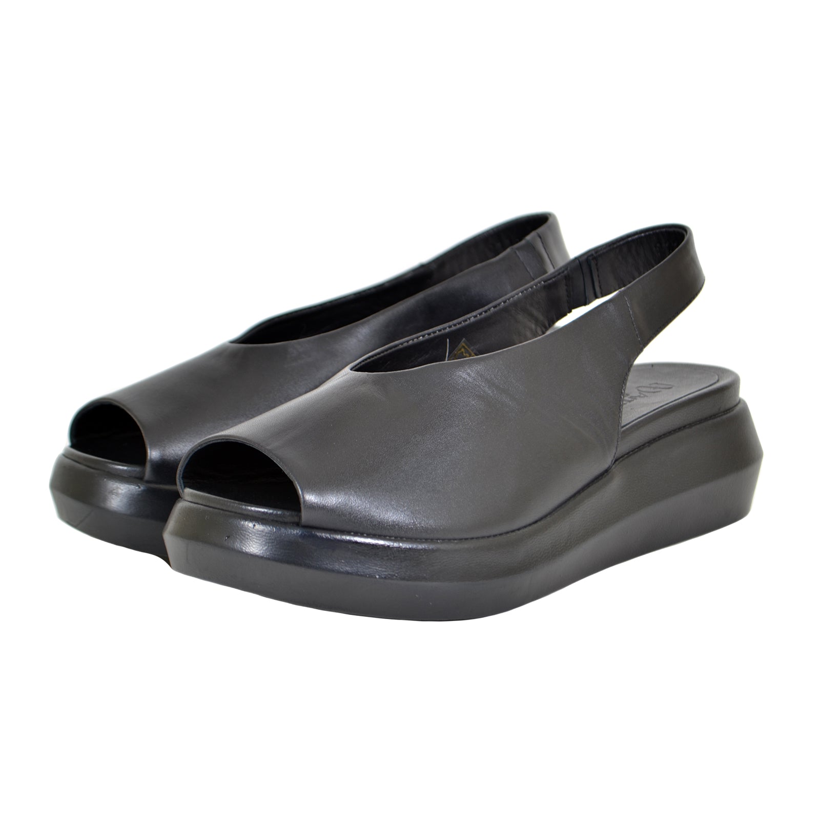 Sandale Anna Viotti D31-9116 Negre Imagine secundară a produsului