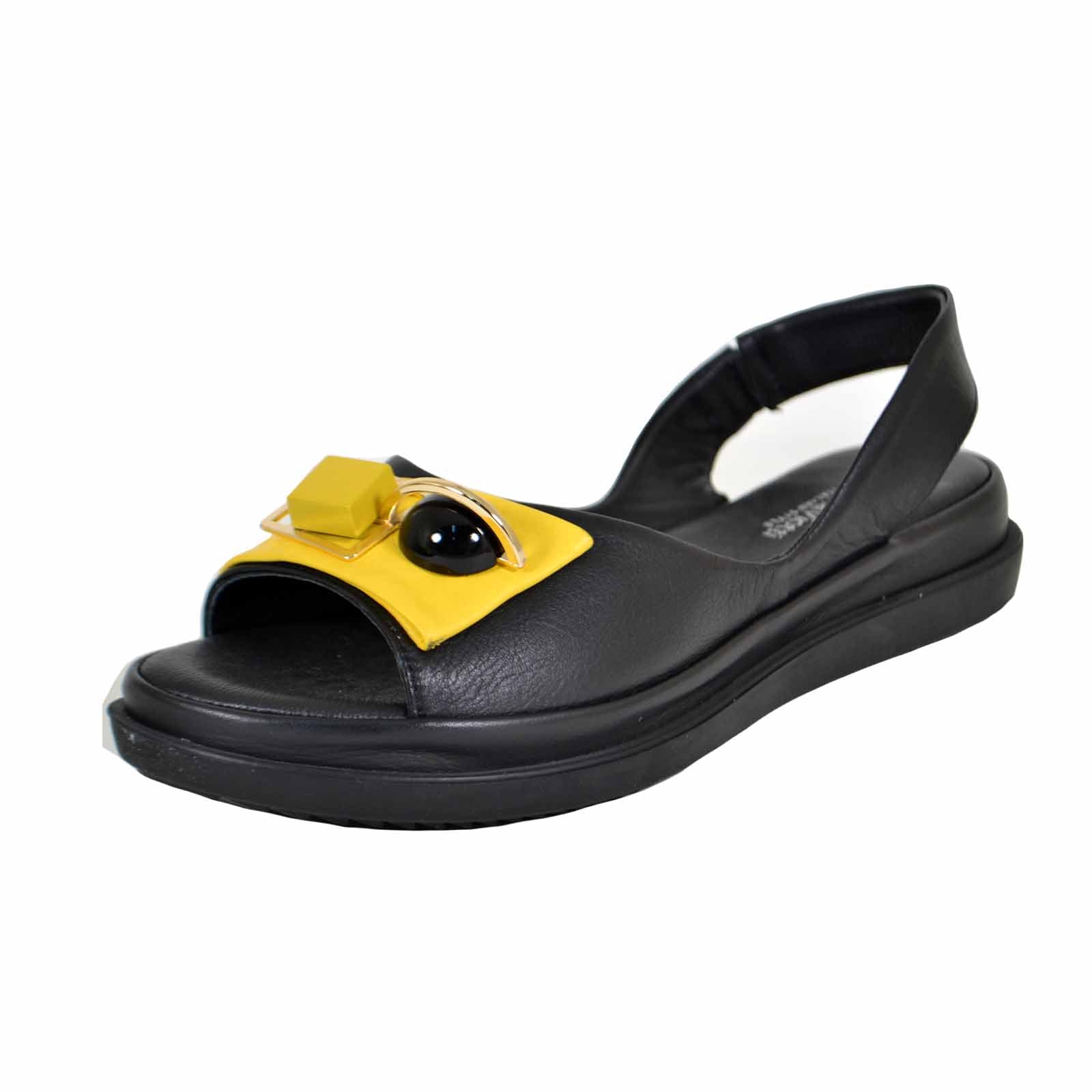 Sandale Anna Viotti D30-217 Galbene