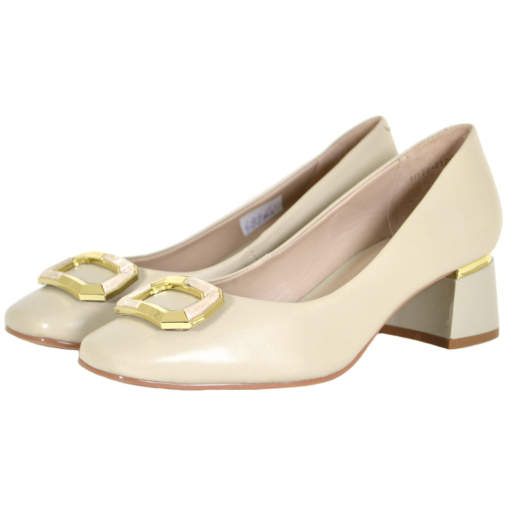 Pantofi Epica OE11109-619 Bej