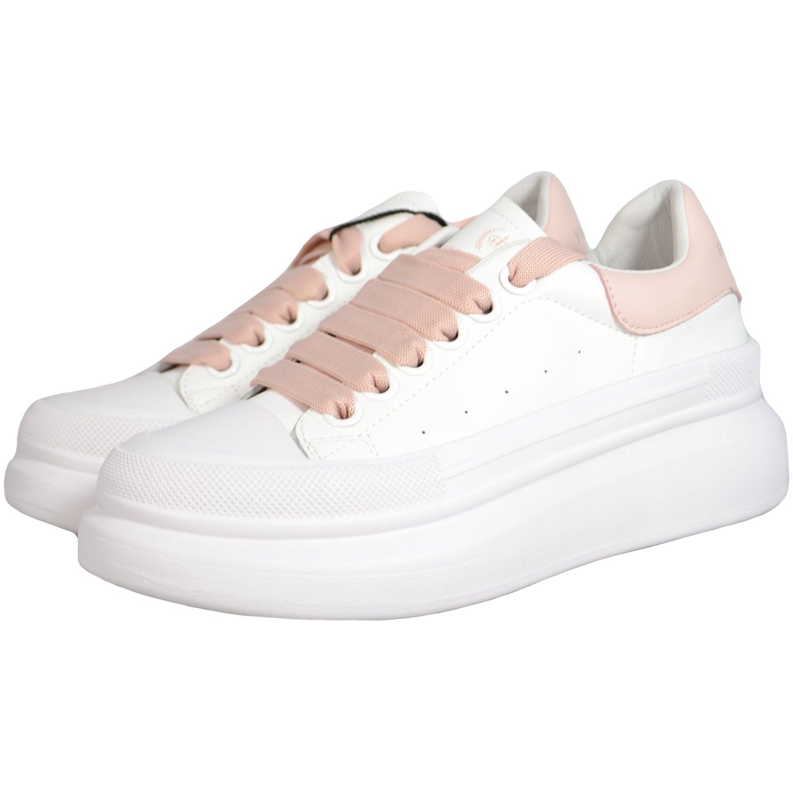 Pantofi Franco Gerardo 232806 White/Pink Imagine secundară a produsului