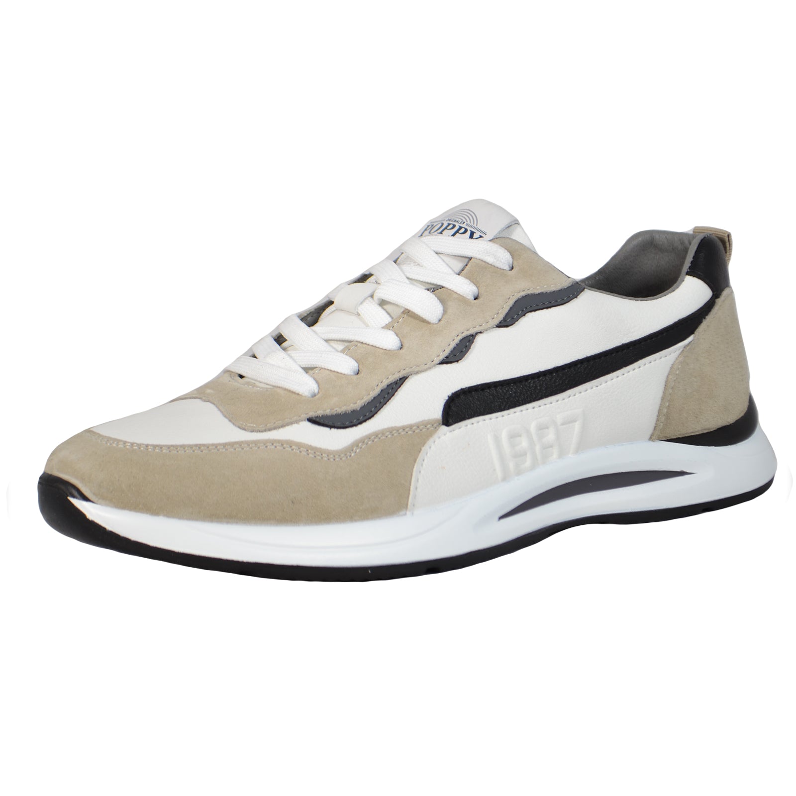 Pantofi barbati Franco Gerardo A11203 Cream Imagine principală a produsului