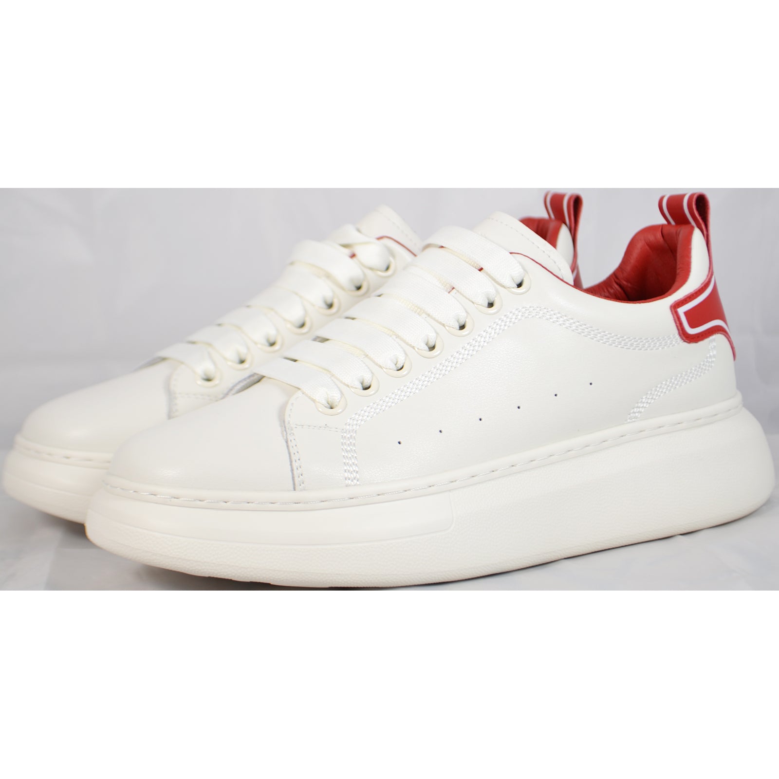 Pantofi barbati Franco Gerardo 3221 White/Red