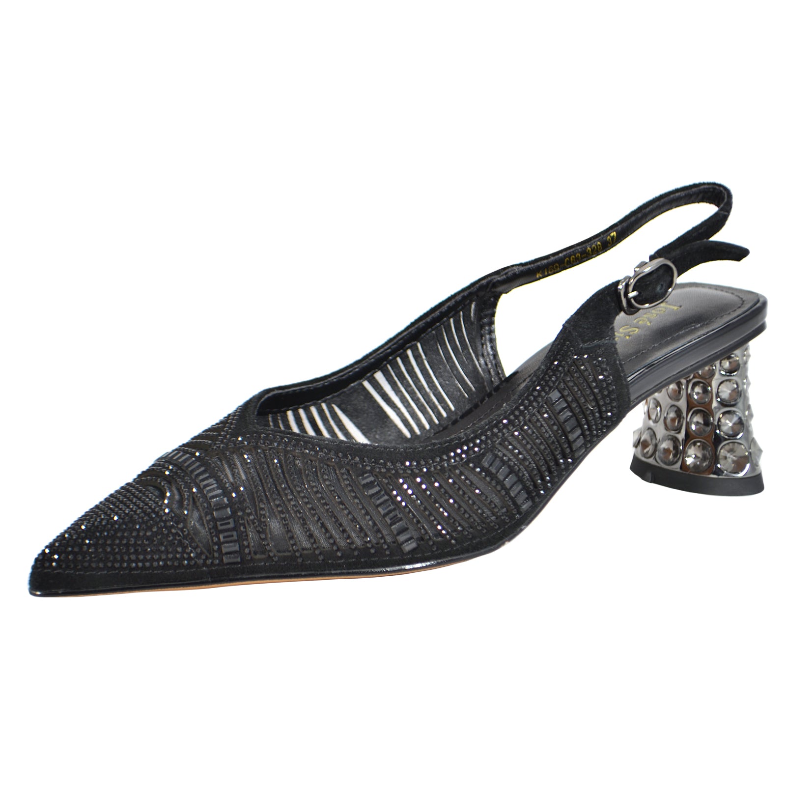 Pantofi Jose Simon K169-G63-328 Black Imagine principală a produsului