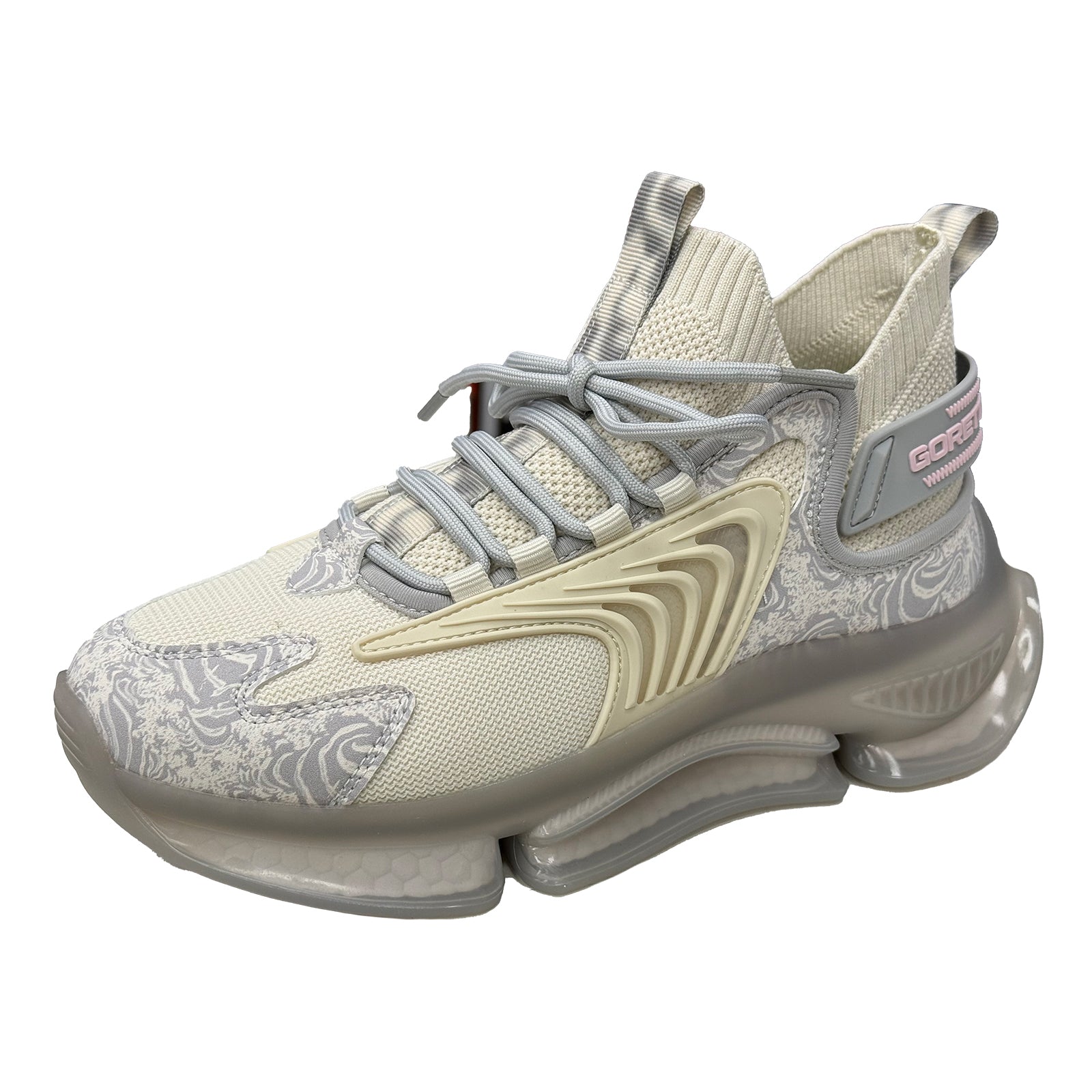 Pantofi Goretti D100-CL31091 Grey/Bej Imagine principală a produsului