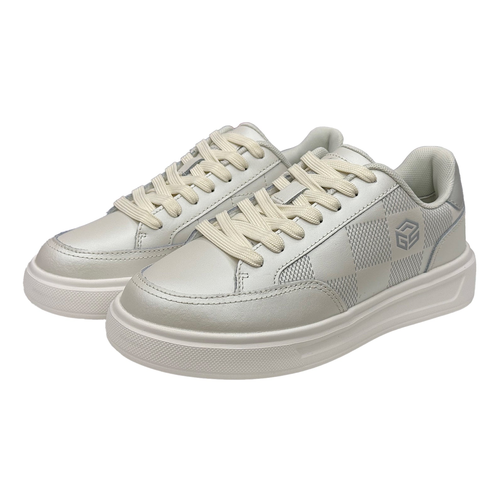 Pantofi Goretti D100-CL33891 White/Grey Imagine secundară a produsului