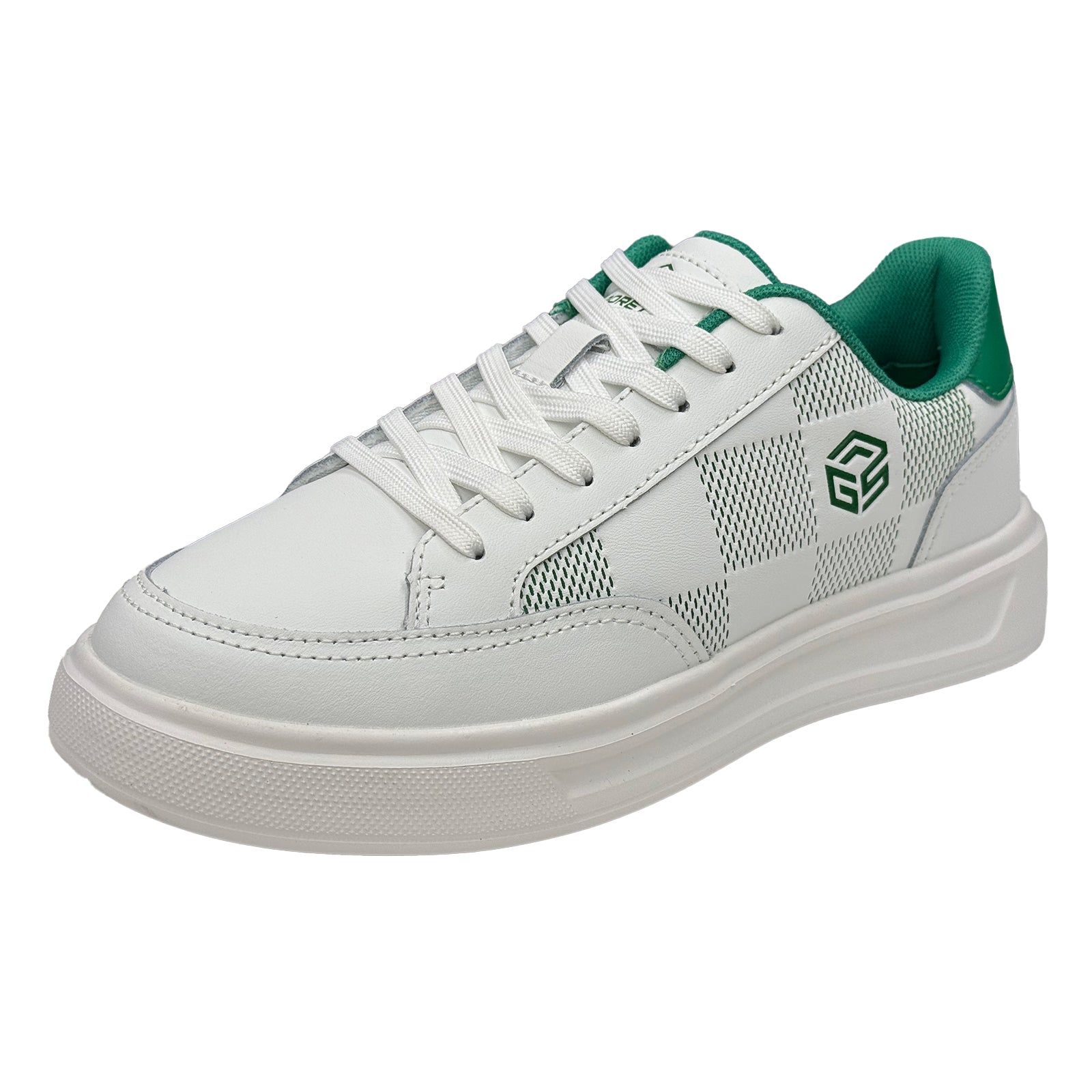 Pantofi Goretti D100-CL33891 White/Green
