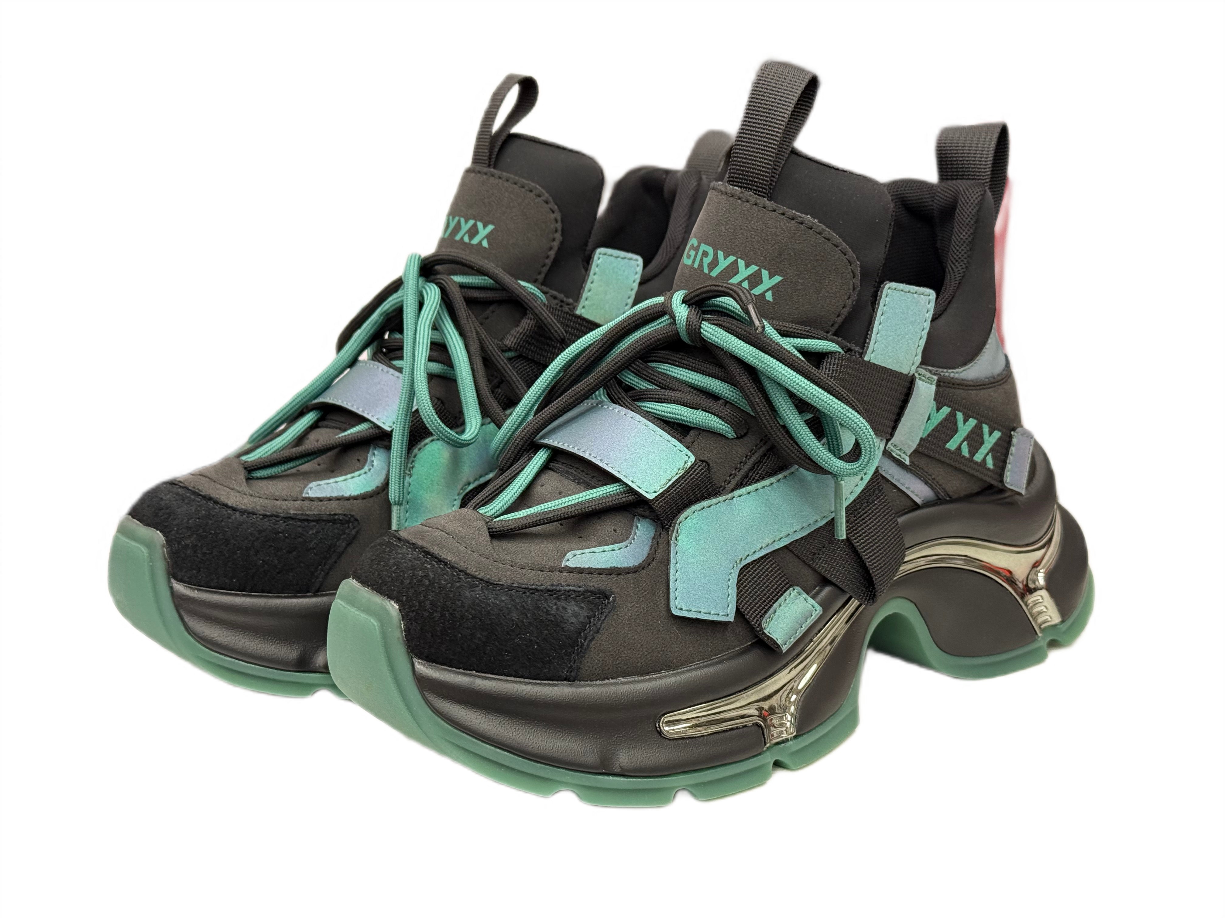 Pantofi Gryxx 6LMQ70008C Negri Imagine secundară a produsului
