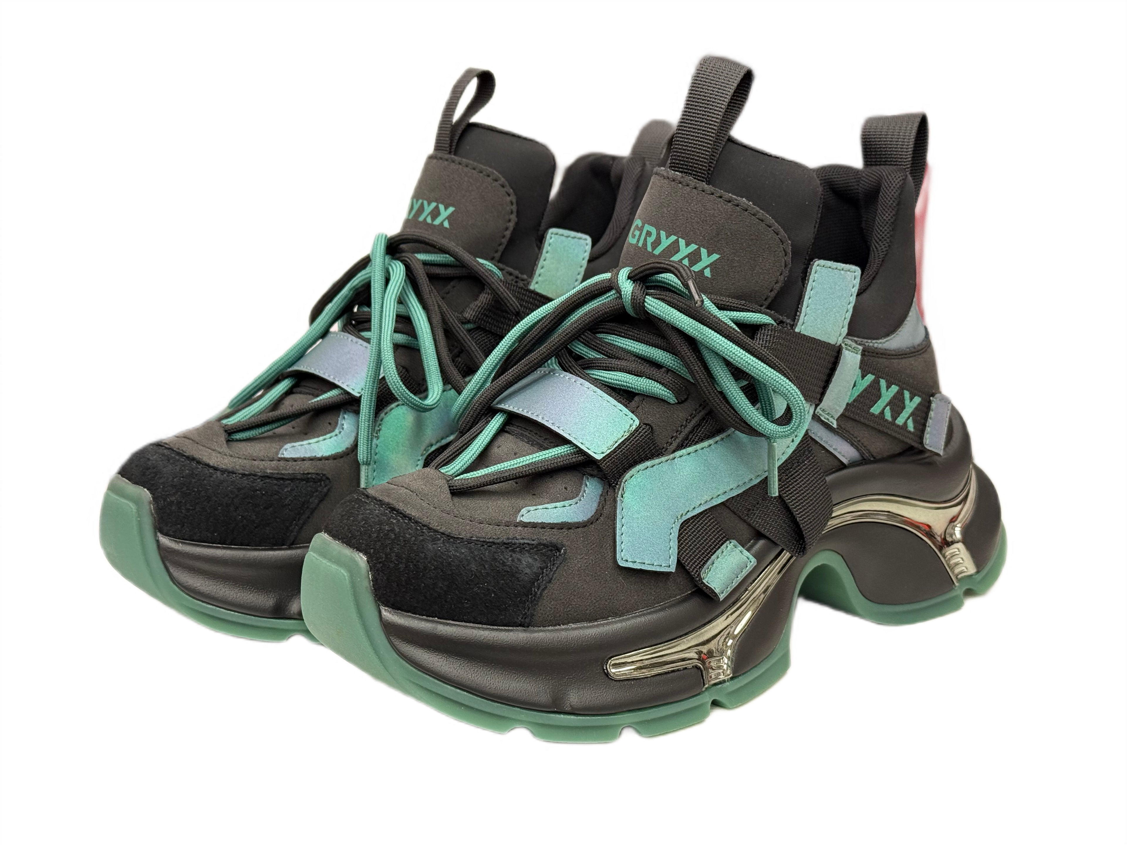 Pantofi Gryxx 6LMQ70008C Negri