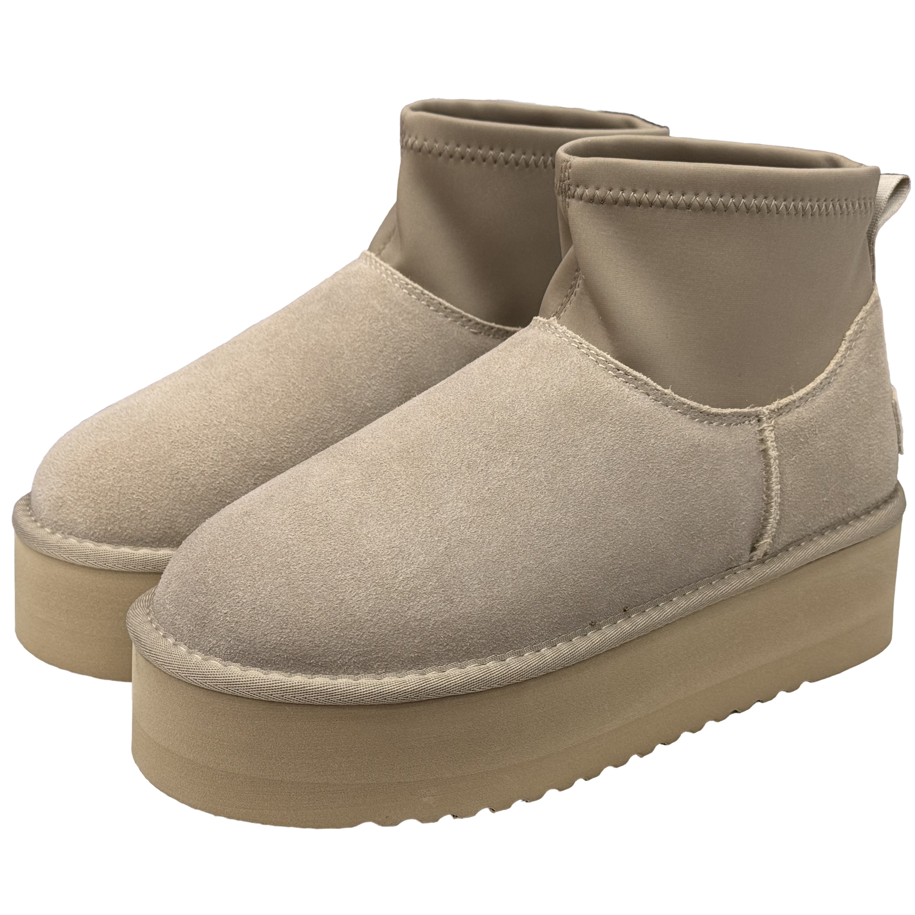 Cizme Anna Viotti D113-9 Taupe Imagine secundară a produsului