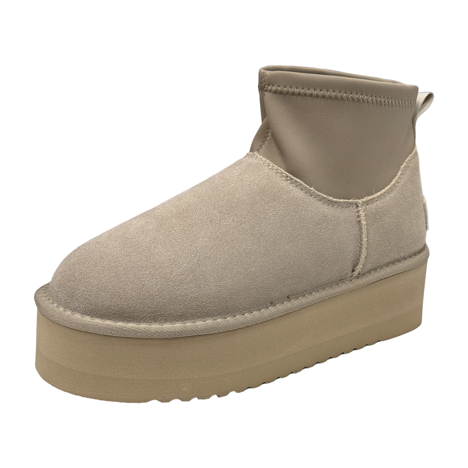 Cizme Anna Viotti D113-9 Taupe Imagine principală a produsului