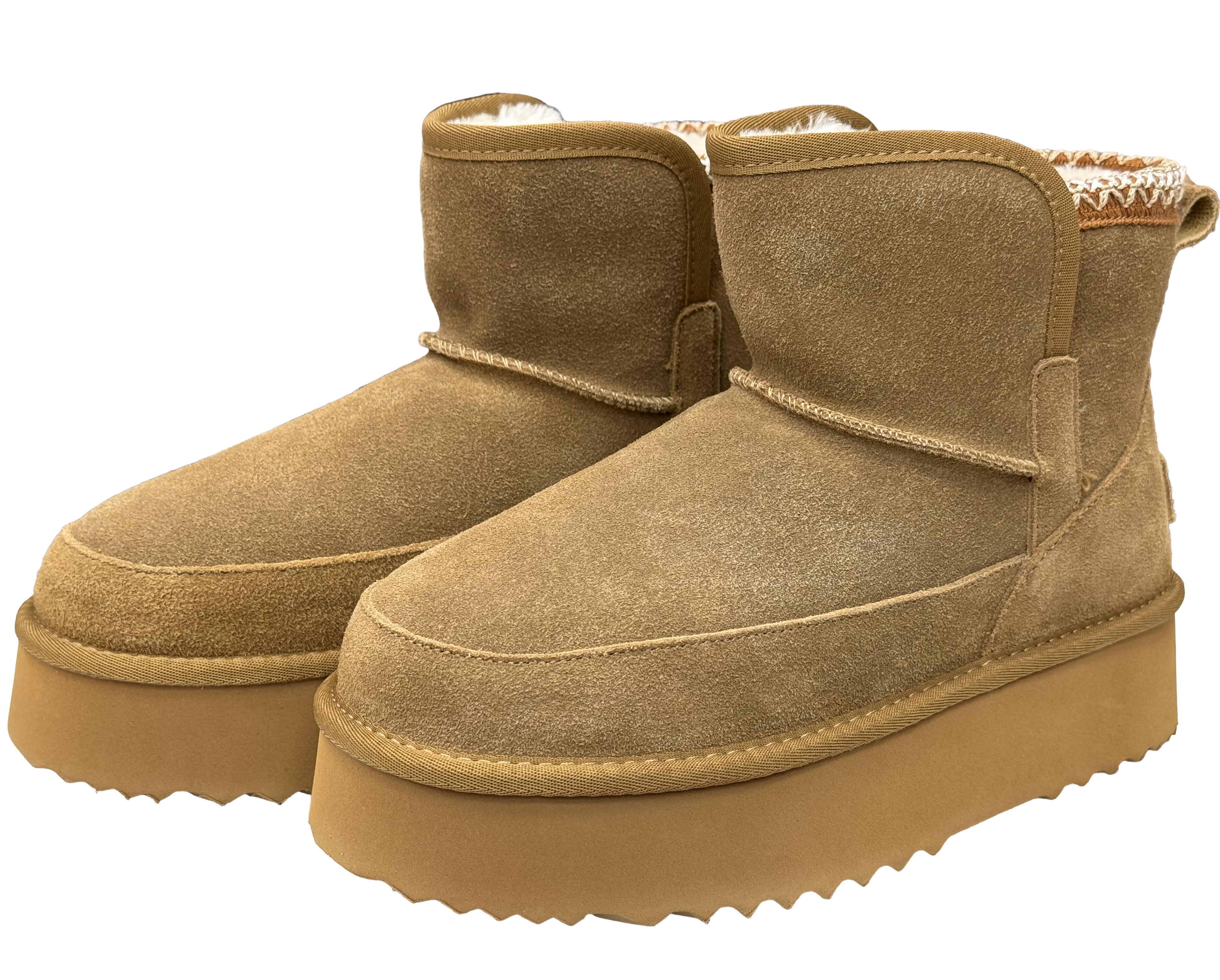 Cizme Anna Viotti D114-JRGN001 Camel Imagine secundară a produsului