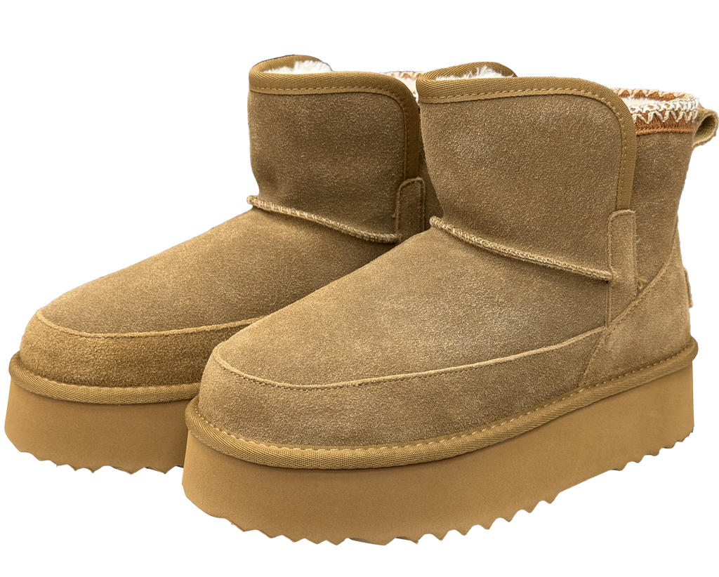 Cizme Anna Viotti D114-JRGN001 Camel