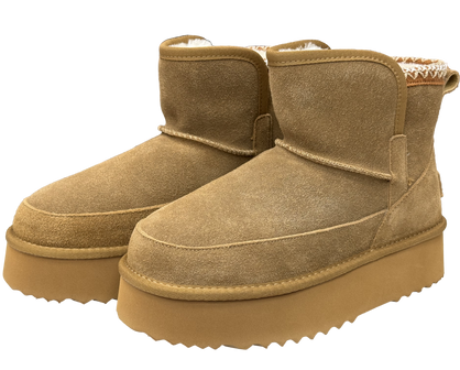 Cizme Anna Viotti D114-JRGN001 Camel