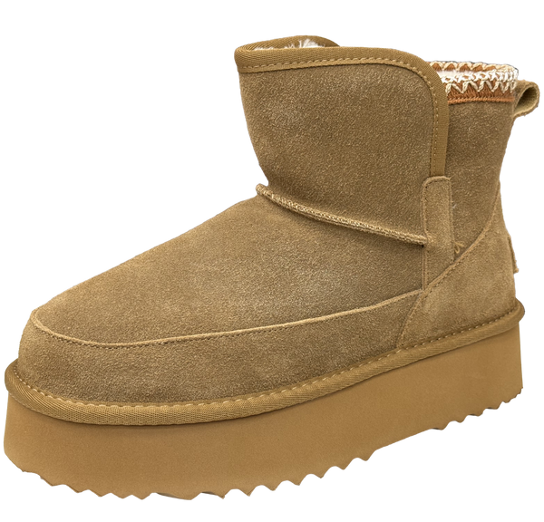 Cizme Anna Viotti D114-JRGN001 Camel